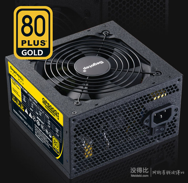 Segotep 鑫谷 GP600G 黑金 非模组电源500W  239元包邮（279-40）