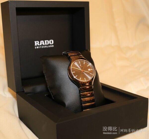 某东9875元！RADO 雷达 True 真系列 R27351102 男士陶瓷机械腕表