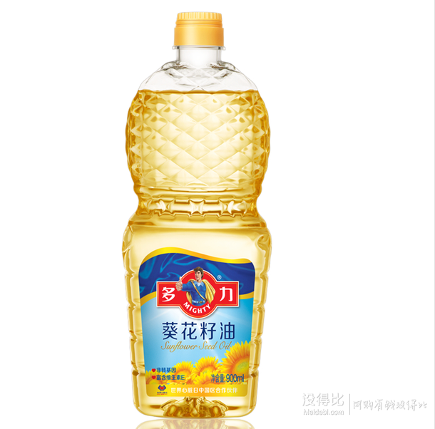 又来了 不限购！多力   非转基因葵花油900ml     9.8元