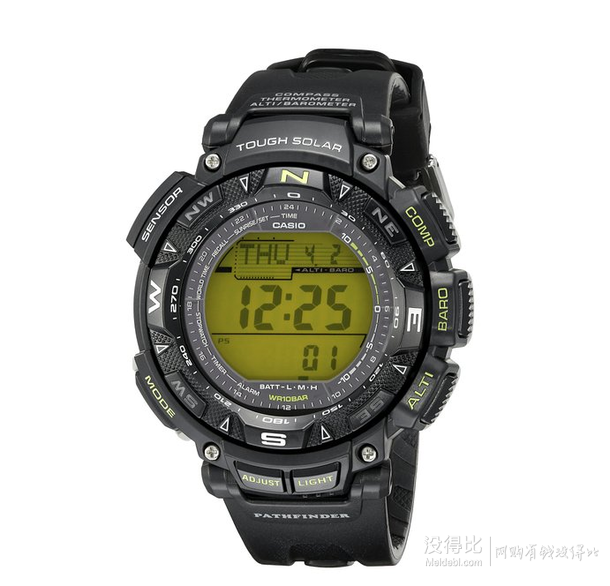 CASIO 卡西欧 Pathfinder 探路者系列 PAG240-1BCR 多功能登山腕表