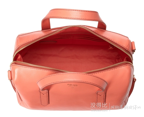 FOSSIL Sydney Satchel 女款真皮手提包