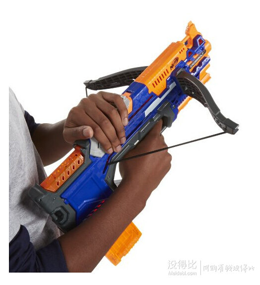 Hasbro 孩之宝 Nerf N-Strike 热火精英系列 A9317 Elite CrossBolt 精英 十字弓 发射器