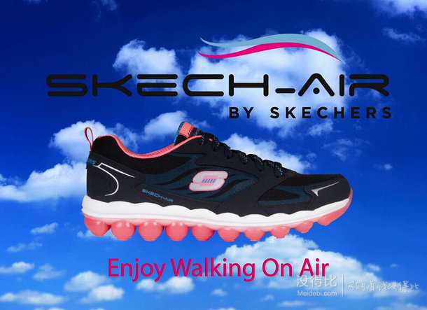 SKECHERS 斯凯奇 Skech-Air 女士运动鞋