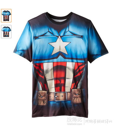 Marvel 漫威 美国队长 T-shirt  $15.81起