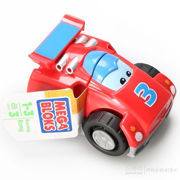 凑单品：MEGA BLOKS 美高 556401 80401 积木拼插玩具 Racing Rony 小赛车 罗尼