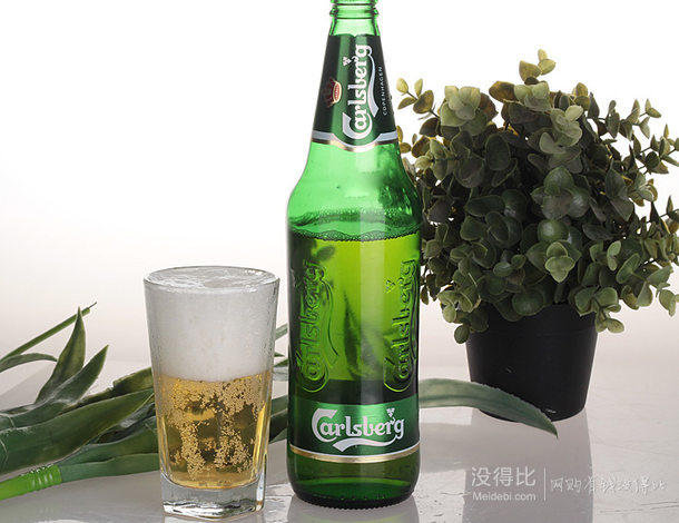 折合4元/瓶！Carlsberg 嘉士伯 啤酒640ml*12瓶 48元