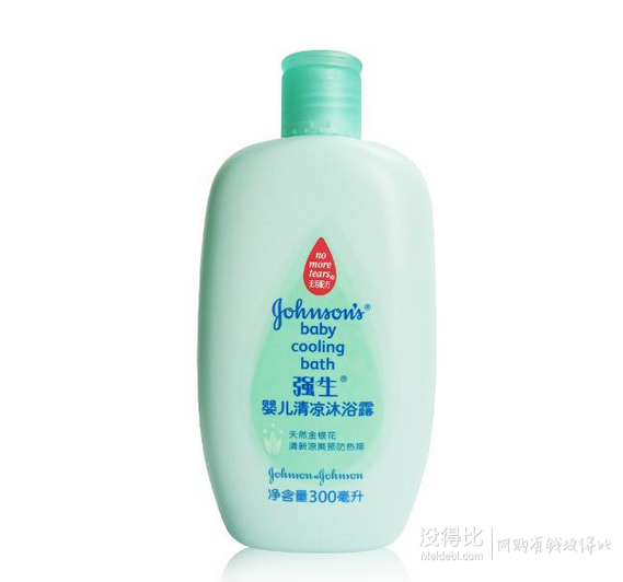 Johnson 强生 清凉沐浴露无泪配方300ml 6.9元