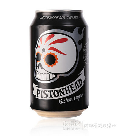 Pistonhead 骷髅头 窖藏莱格啤酒(六联包)330ml  69元