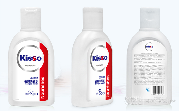 Kisso 极是 无硅油去屑洗发水80ml补湿强韧  0.11元