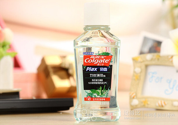 华南华中：Colgate 高露洁 plax贝齿 竹炭薄荷味漱口水 60ml X 2