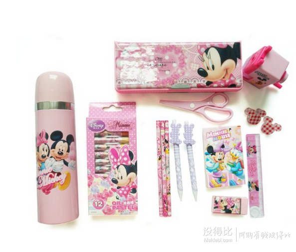 Disney 迪士尼 文具 豪华套餐 绘画套装 DM0010-5 粉色