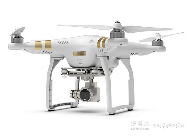 DJI 大疆 精灵3 Phantom3 Professional 高端专业 4K 航拍飞行器无人机  7099元包邮（7499-400）