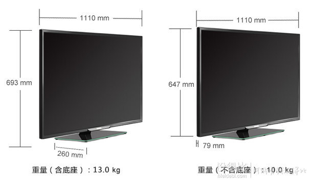 PHILIPS 飞利浦 49PFL3445/T3 49英寸 全高清LED液晶电视 