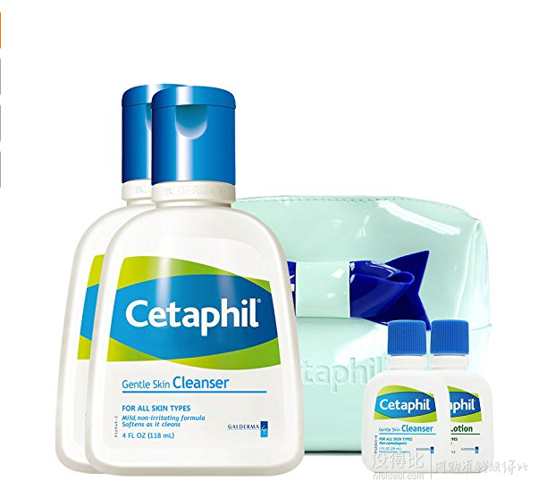 再降价：Cetaphil 丝塔芙 洁面乳118ml*2+赠品 48元