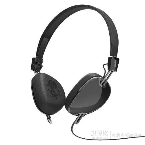 Skullcandy骷髅头 Navigator 贴耳式耳机 （3键mic控）S5AVDM-161