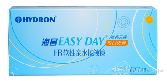 HYDRON 海昌 EASYDAY 日抛60片+库博日抛5片+润眼液15ml  99元包邮