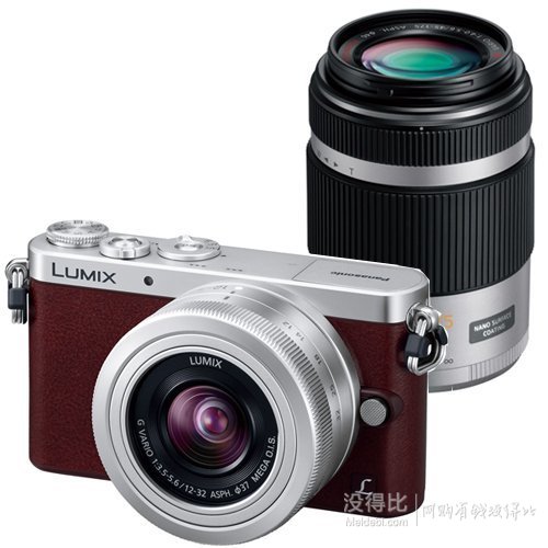 Panasonic松下 LUMIX DMC-GM1SK-T 双镜头微单套机（12-32mm F3.5-5.6 + 45-175mm F4.0-5.6）
