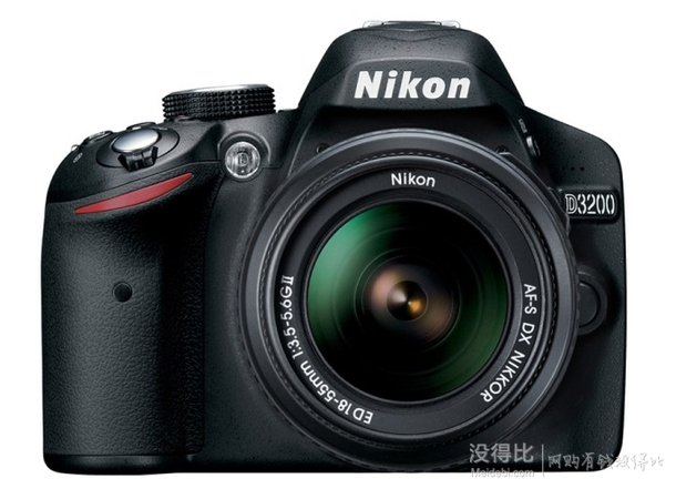 送卡包UV！Nikon 尼康 D3200 单反套机（含18-55mm VR II镜头）2299元包邮