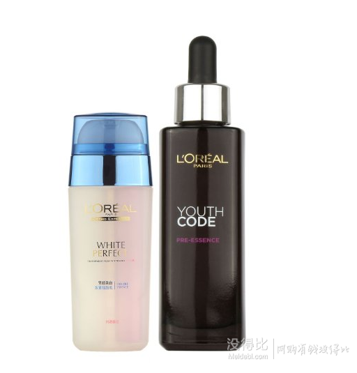 L’OREAL PARIS 巴黎欧莱雅 青春密码组合套装+旁氏洁面乳 