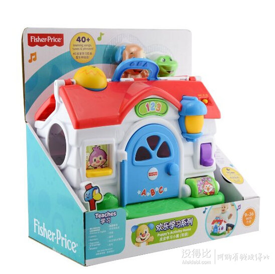 Fisher-Price 费雪 BLW10 皮皮双语学习小屋  119.2元（149.8元，下单8折）