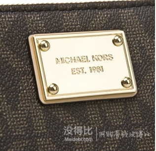 Michael Kors 女士印花长款拉链钱包