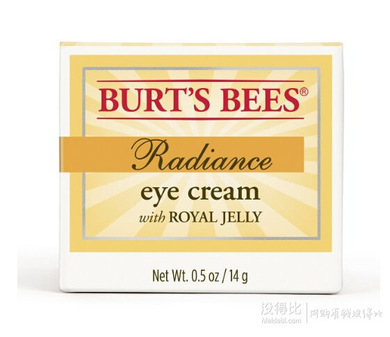 凑单品：Burt's Bees 小蜜蜂 Radiance Eye Crème 蜂王浆活肤保湿眼霜 14.25g