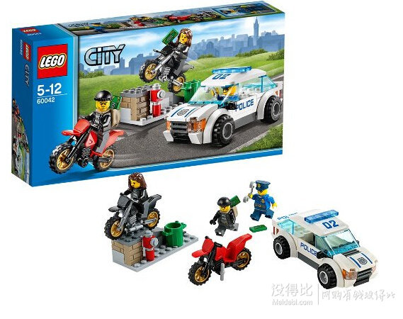 LEGO 60042 乐高 城市系列 高速公路警匪追逐