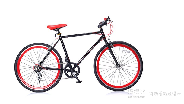GAMMA 捷马 男式 7速公路车自行车 JX0001-01 黑红