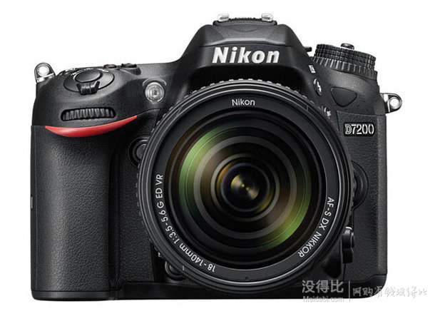 再降价：Nikon 尼康 D7200 单反套机（18-140mm）6958元包邮