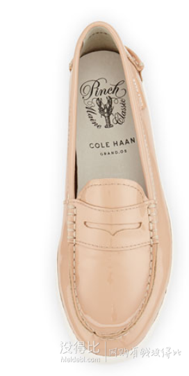 Cole Haan女士一脚蹬小粉鞋