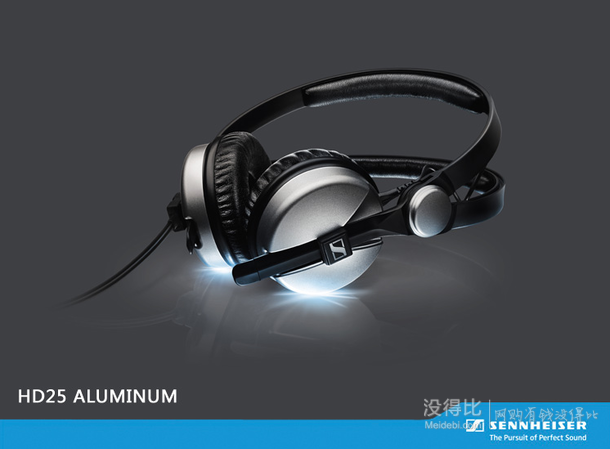 Sennheiser 森海塞尔 HD 25 ALUMINIUM 头戴式专业级DJ监听耳机  1488元包邮（1888-400）