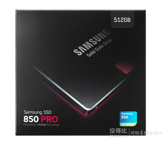 直邮含税到手￥1543！SAMSUNG三星 850 Pro 2.5 英寸 固态硬盘512GB
