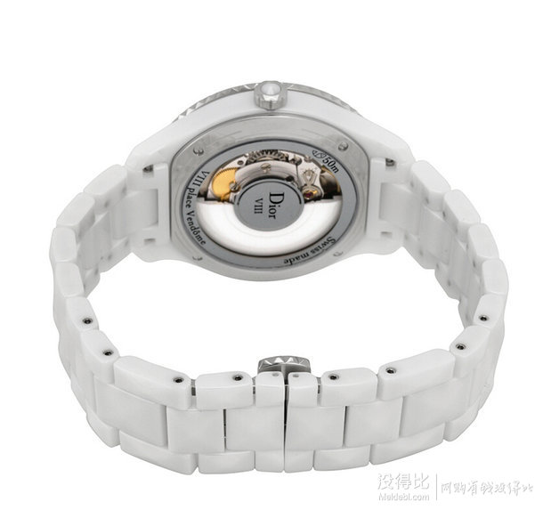 Dior 迪奥 VIII系列 女士镶钻陶瓷自动机械腕表 CD1245E3C002