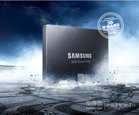 SAMSUNG 三星 850 EVO系列 250G SSD 固态硬盘  2.5英寸 SATAIII(6.0Gb/s) MZ-75E250B/CN