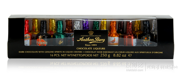 Anthon Berg 安特门 酒心巧克力250g  85元