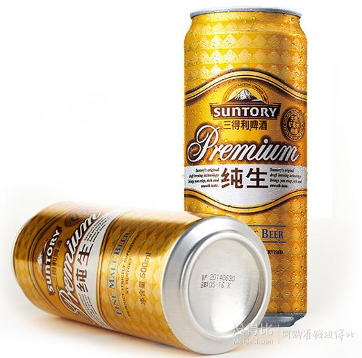 Suntory 三得利  纯生500ml*4听 11.9元