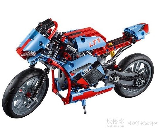 LEGO 乐高 拼插类玩具 Technic机械组系列 街头摩托赛车 42036