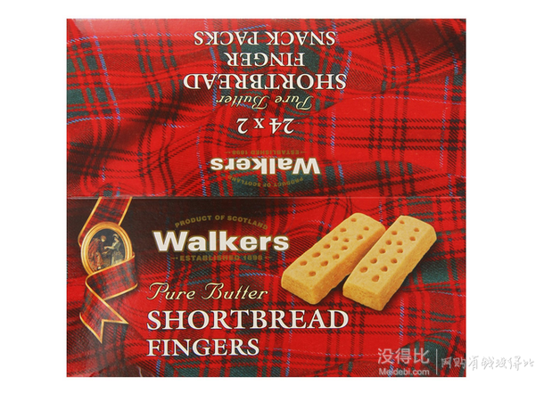 Walkers沃克斯 Shortbread Fingers 手指黄油酥饼 24袋装