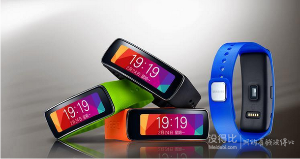 移动端：SAMSUNG 三星 ET-SR350BMEGCN Gear Fit R350 表带  49元