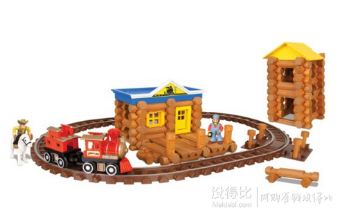 独家发售！Lincoln Logs 林肯积木 红木连接  395.85元