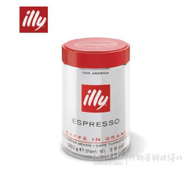 限地区半价！illy意利浓缩咖啡豆（中焙）250g