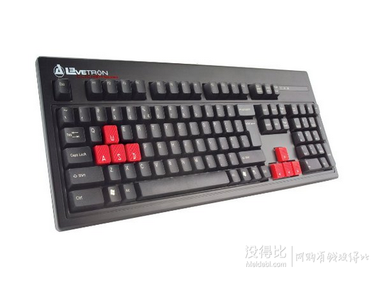 AZiO LeveTron KB528U 有线机械游戏键盘  156元包邮（下单4折）