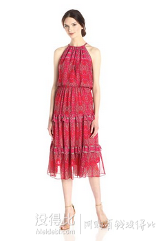 Taylor Dresses Women's Chiffon Dress 女士多层系绳连衣裙