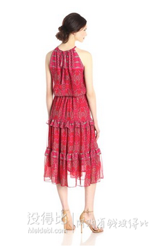 Taylor Dresses Women's Chiffon Dress 女士多层系绳连衣裙