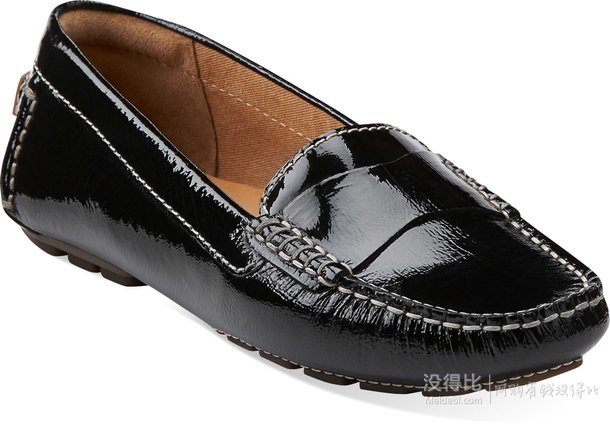 37码好价！Clarks 其乐 Dunbar Racer女士真皮休闲鞋