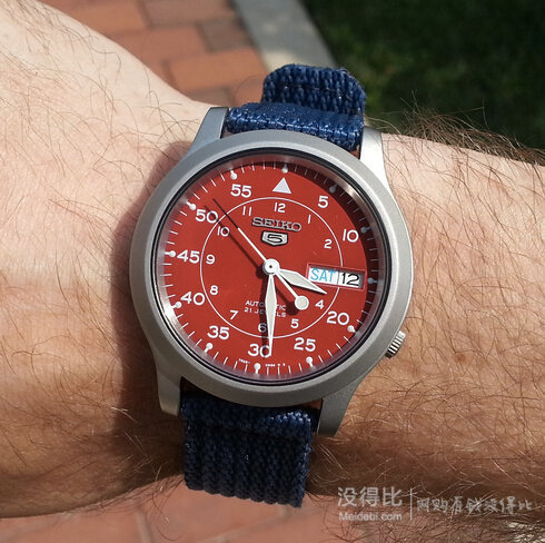 SEIKO 精工5号盾 SNKM95 自动机械男表