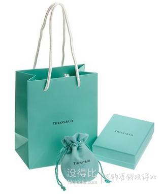 Tiffany 蒂凡尼 18k金10分钻石耳钉