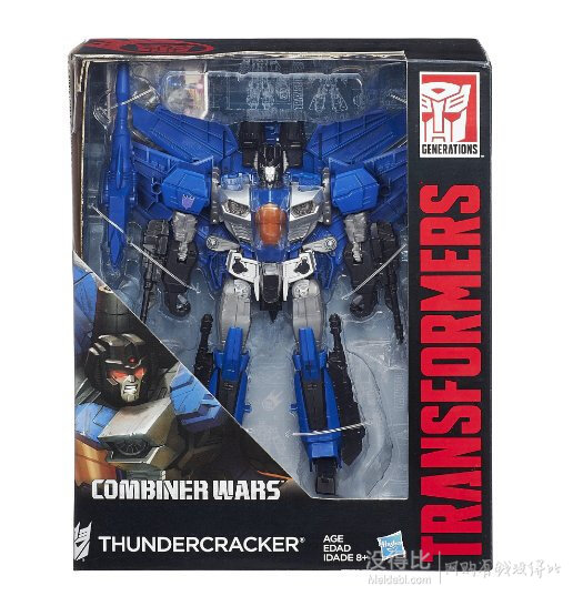 Transformers 领袖级Thundercracker 惊天雷手办