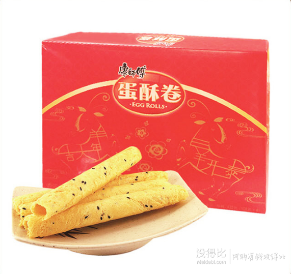 移动端补货：康师傅 蛋酥卷礼盒 香浓奶油口味 432g  折合12元（24199-100）