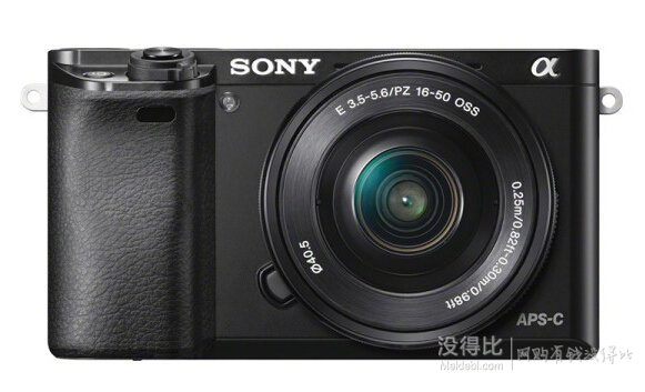 SONY 索尼 ILCE-6000(α6000) 微单套机（16-50mm饼干镜） 3809元包邮（4009-200）